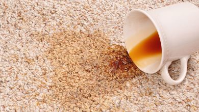 پاک کردن لکه چای روی فرش و مبل