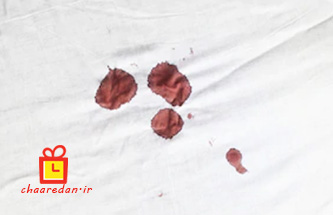 پاک کردن لکه خون خشک شده از لباس فرش ملافه تشک و مبل