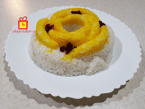 روش تزیین برنج قالبی و قالب زدن برنج پخته در قالب کیک و ژله