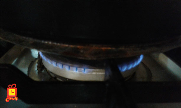 میزان شعله گاز برای پخت کیک بدون همزن